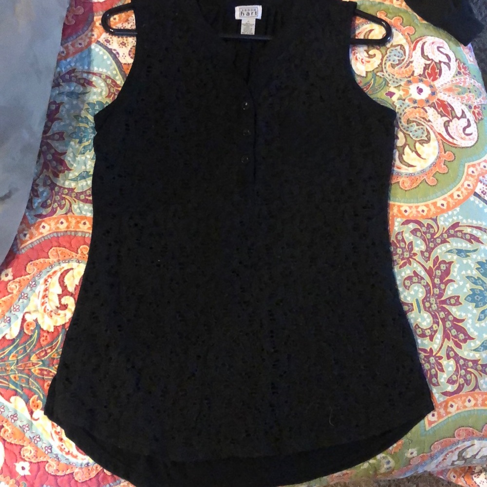 Lace tank top